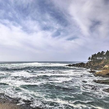 Modern Oregon Retreat W/ Deck, Hot Tub, Ocean View Депо-Бей Экстерьер фото