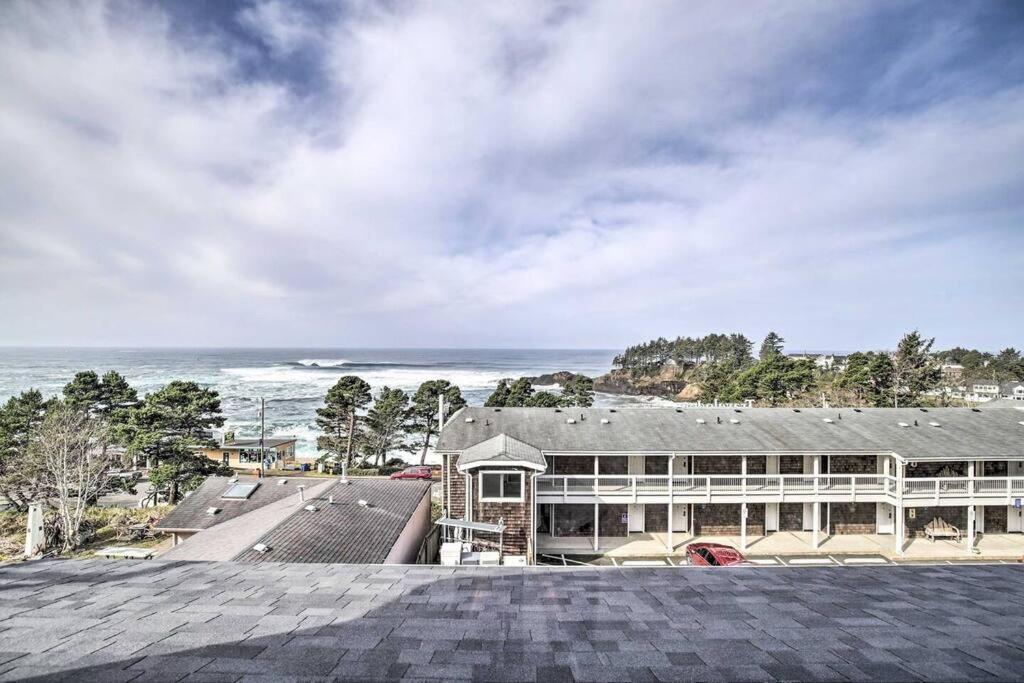 Modern Oregon Retreat W/ Deck, Hot Tub, Ocean View Депо-Бей Экстерьер фото